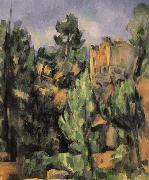 Paul Cezanne landscape rocks 3 oil painting artist